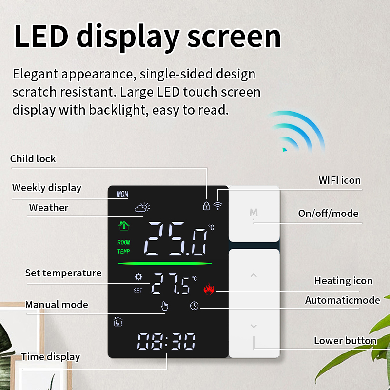 SDM5 LED按键温控器