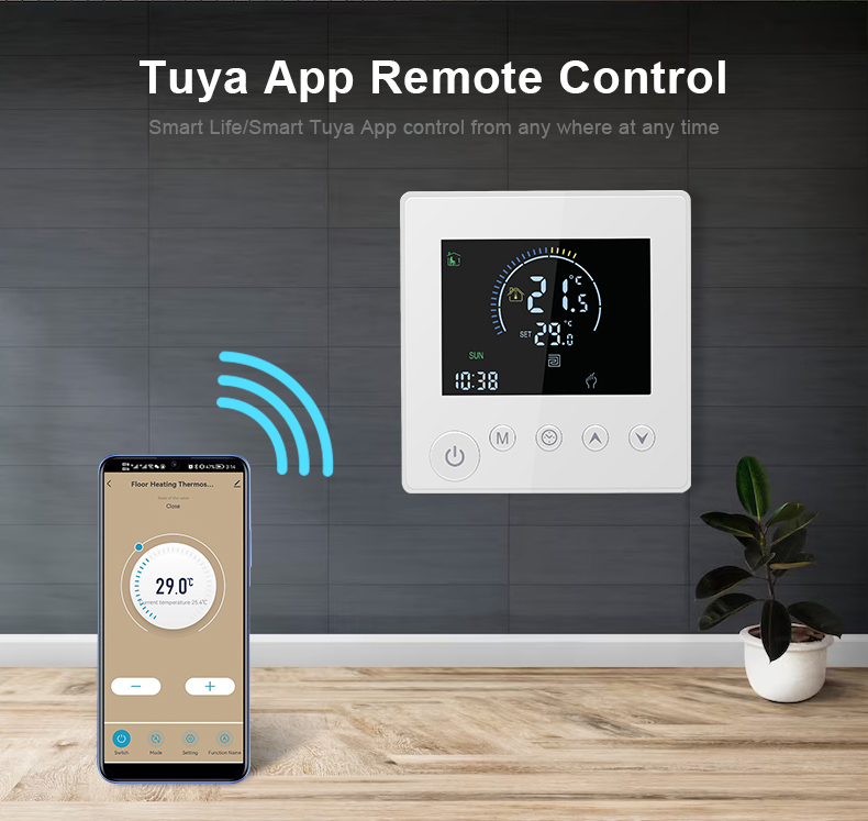 K1M型按键式WiFi温控器